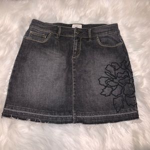 WHBM Denim Skirt